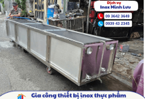 Gia công thiết bị inox thực phẩm theo yêu cầu giá rẻ 0939 432 345