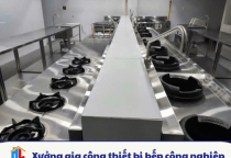 Xưởng gia công thiết bị bếp công nghiệp tại Tân Phú