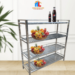 Kệ Inox 4 Tầng